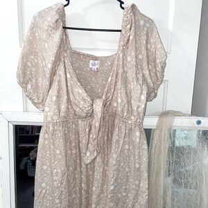 Ingrid x Isabel XL Boho Floral Dress
